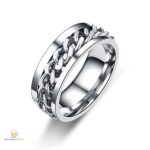 Bague décapsuleur design rotatif, idéale pour les soirées