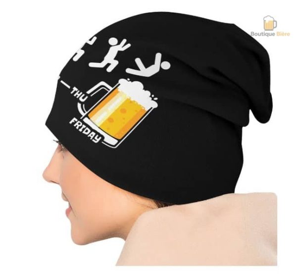 Bonnet tendance pour déguster des boissons en toute convivialité