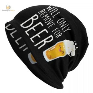 Bonnet "Remove For Beer" en design amusant