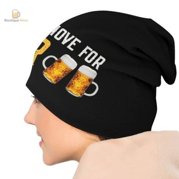Bonnet original pour moments décontractés autour d'une bière