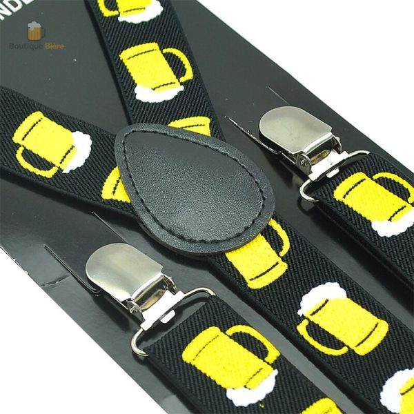 Accessoire festif avec motif chopes de bière