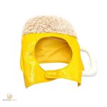 Cagoule humoristique pour animaux, thème bière