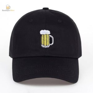 Casquette bière avec motif chope de bière