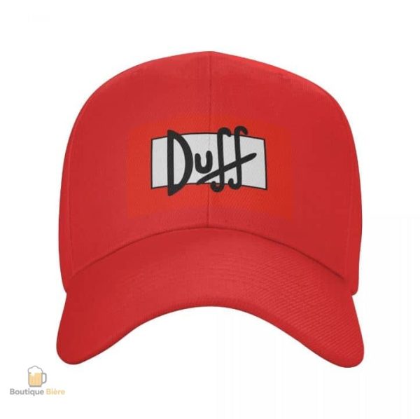 Casquette bière Duff, parfaite pour les sorties décontractées