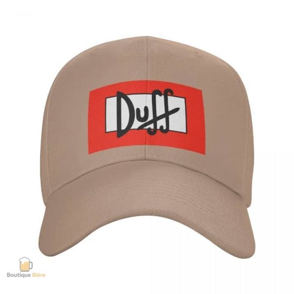 Casquette à visière, inspirée de l'univers de la bière