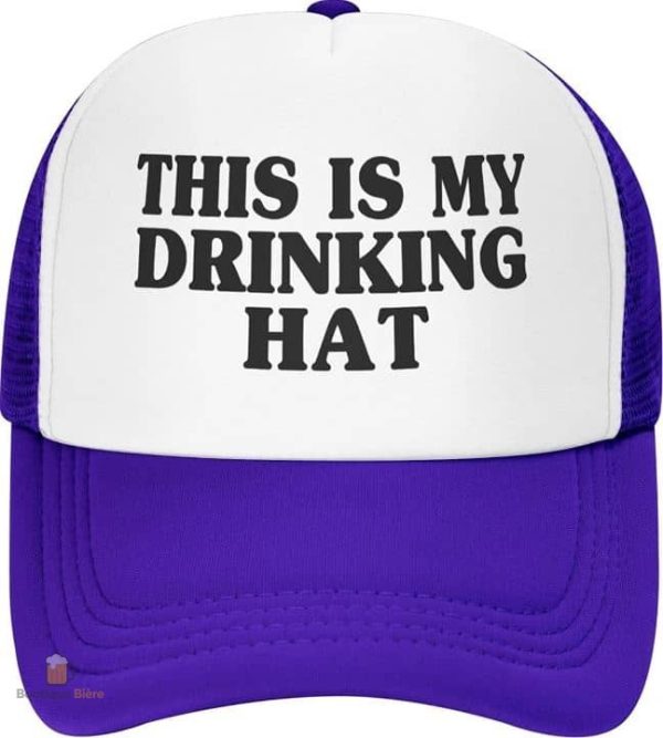 Casquette This Is My Drinking Hat pour amateurs de bière