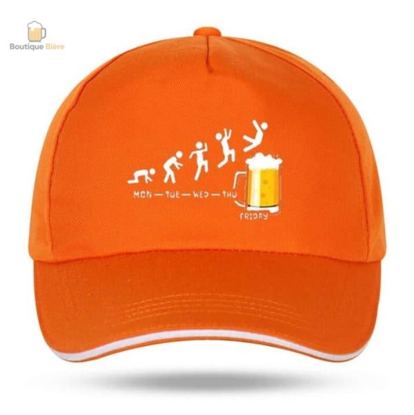 Casquette festive pour les rassemblements autour de la bière
