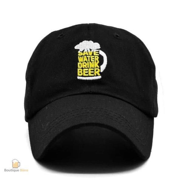 Casquette Save Water Drink Beer en couleur classique