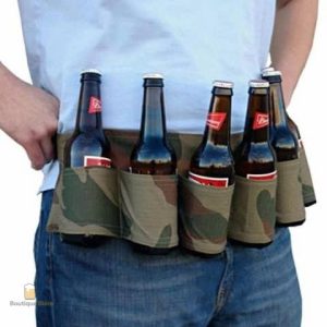 Ceinture porte-bouteilles pratique pour soirées festives
