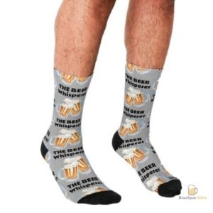 Chaussettes à motif bière pour les amateurs