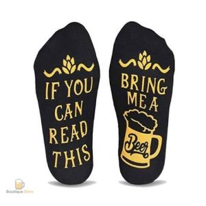 Chaussettes Bring Me A Beer, pour les amateurs de bière