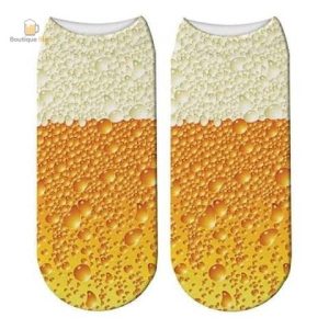 Chaussettes festives inspirées de la bière