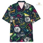 Chemise Hawaïenne Bière Artisanale pour homme