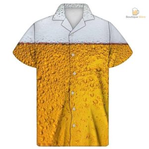 Chemise Hawaïenne Condensation De Bière pour homme