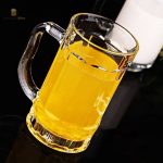 Chope de bière légère en plastique 50 cl