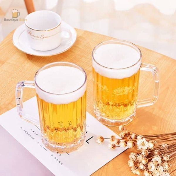 Chope 50 cl, accessoire pratique pour les amateurs de bière
