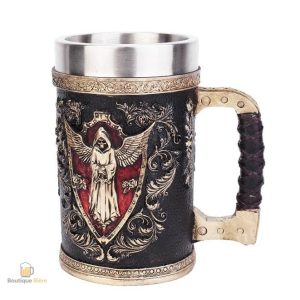 Chope de bière Ange de la Mort, design unique et original