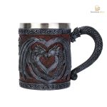 Chope de bière design Cœur de Dragons