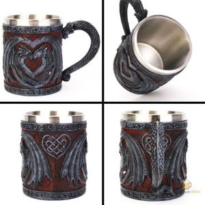 Accessoire de bar style dragon pour amateurs de bière