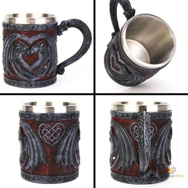 Accessoire de bar style dragon pour amateurs de bière