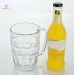 Chope de bière, version plastique, durable et facile à nettoyer
