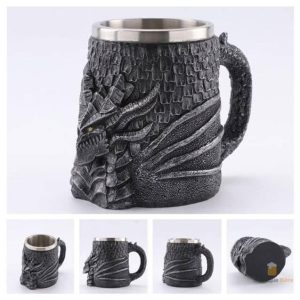 Chope Dragon, accessoire de bière au design fantastique