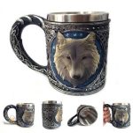 Chope de bière Tête de Loup