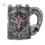 Chope de bière Baphomet au design unique et captivant