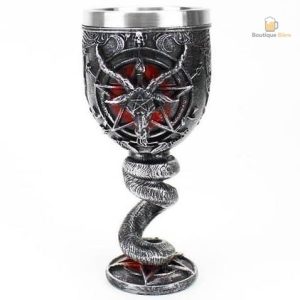 Coupe à bière Baphomet, accessoire original pour les amateurs de bière