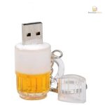 Clé USB amusante à thème bière pour collectionneurs