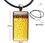 Collier élégant inspiré de la bière