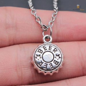 Bijoux en capsule de bière, style décontracté pour les passionnés