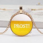 Bijoux Bière avec médaillon original et design unique