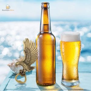 Outil pratique pour le service de la bière avec un design aigle