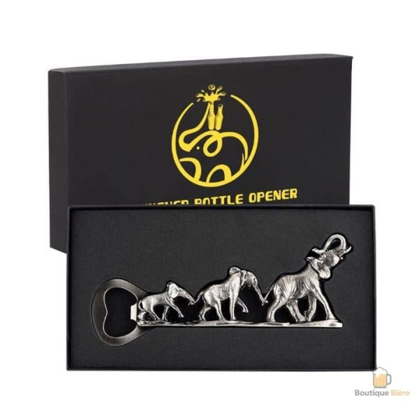 Décapsuleur Éléphants pour ouvrir les bouteilles de bière