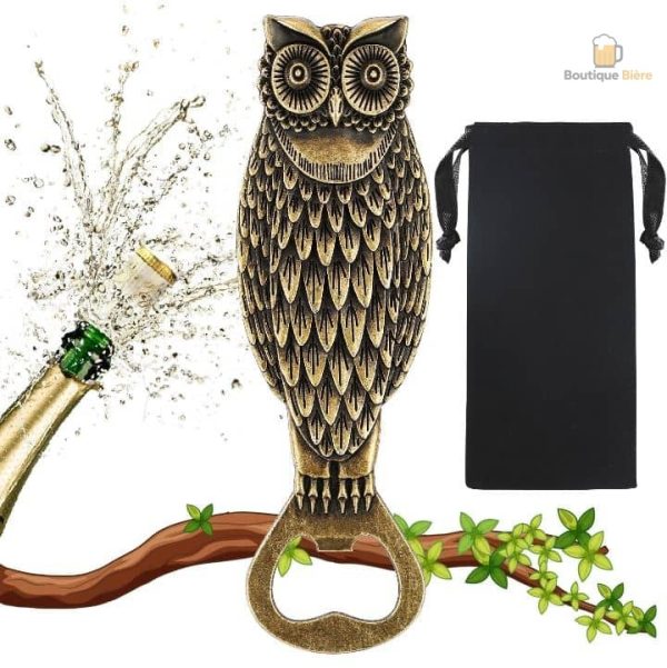 Décapsuleur Hibou pour ouvrir vos bouteilles de bière facilement