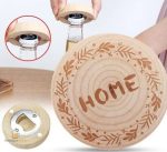 Décapsuleur magnétique en bois pour ouvrir vos bouteilles