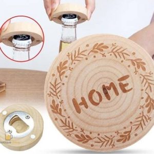 Décapsuleur magnétique en bois pour ouvrir vos bouteilles