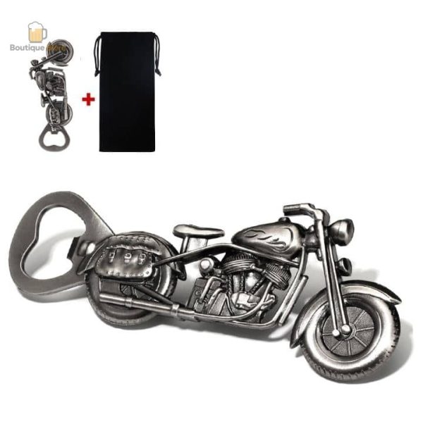 Décapsuleur Moto Argent pour ouvrir vos bouteilles de bière