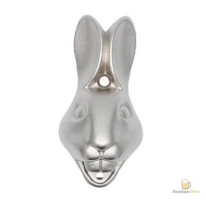 Décapsuleur mural tête de lapin en métal, design amusant