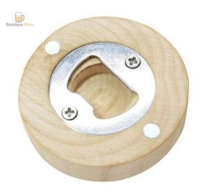 Set de décapsuleurs en bois élégant et pratique