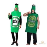 Déguisement bouteille de bière pour hommes et femmes