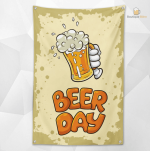 Drapeau Beer Day pour célébrer les amateurs de bière