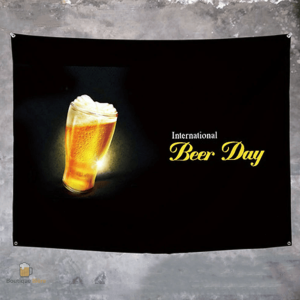 Drapeau International pour célébrer la Journée de la Bière