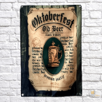 Drapeau Oktoberfest bière traditionnelle