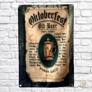 Drapeau Oktoberfest bière traditionnelle