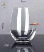 Grand verre à bière pare-balle