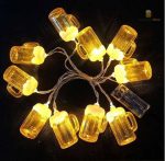 Guirlande LED Chopes de Bière pour décoration bar