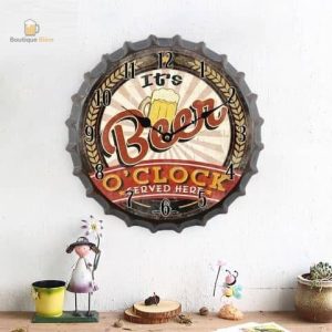Horloge originale sur le thème de la bière