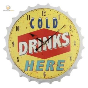 Horloge Capsule pour boissons froides et bière